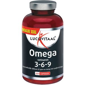 2+2 gratis: Lucovitaal Omega 3-6-9 420 capsules