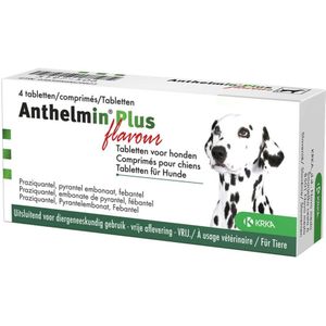 Anthelmin Ontworming Tabletten Hond vanaf 2 kg 4 tabletten