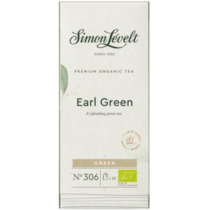 3x Simon Levelt Earl Grey Green Bio 20 stuks