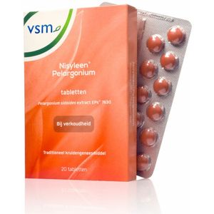 VSM Nisyleen Pelargonium tabletten 20 tabletten
