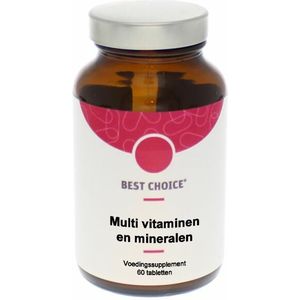 TS Choice Multivitamine & Mineralen 60 tabletten