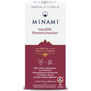 2x Minami MorEPA Plantsterolen 60 softgels