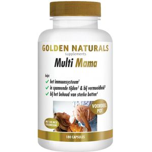 2x Golden Naturals Multi Mama 180 vegacapsules