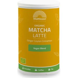 3x Mattisson Latte Matcha Bio 140 gr
