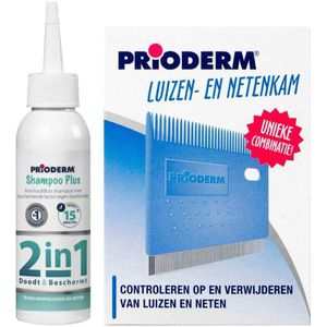 Prioderm Shampoo Plus + Luizen- en Netenkam Pakket