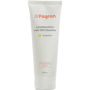 2x Fagron Lanettecreme 10% Vaseline 100 gr