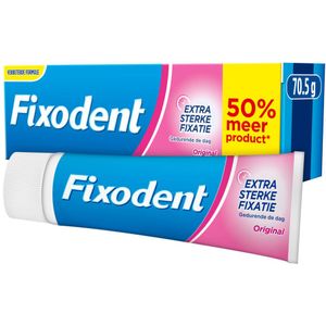 6x Fixodent Kleefpasta Original 70,5 gr