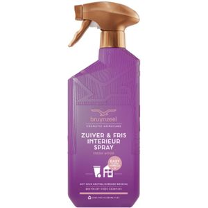 6x Bruynzeel Cosmetic Homecare Zuiver & Fris Interieurspray Fresh Wood 500 ml