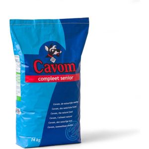 2x Cavom Compleet Hondenvoer Droog Senior 14 kg