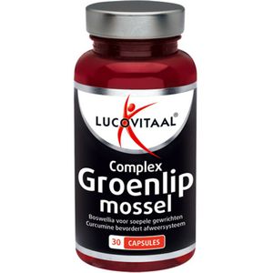 2+2 gratis: 3x Lucovitaal Complex Groenlipmossel 30 capsules