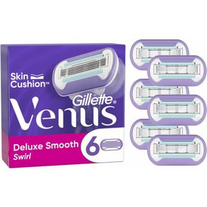 Gillette Venus Scheermesjes Deluxe Smooth Swirl 6 stuks