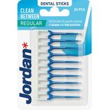 6x Jordan Clean Between Sticks Regular 40 stuks