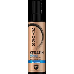 Syoss Keratin & Volume Heatprotection Spray 200 ml