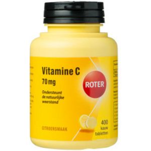2x Roter Vitamine C 70 mg 400 kauwtabletten