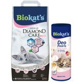 Biokat's Diamond Care Fresh & Deo Pearls Babypoeder Pakket