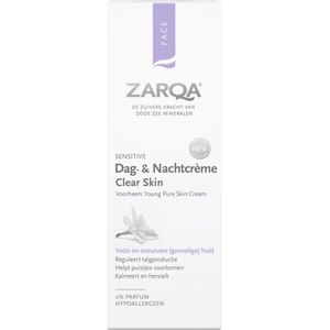 3x Zarqa Dag- en Nachtcreme Clear Skin 75 ml