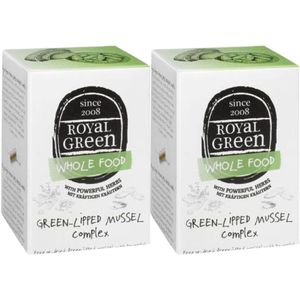 2x Royal Green Groenlipmossel Complex 60 vegacapsules