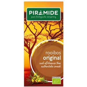 3x Piramide Biologische Theezakjes Rooibos 20 stuks