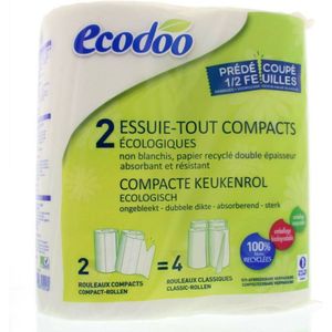 3x Ecodoo Keukenrol 2 stuks