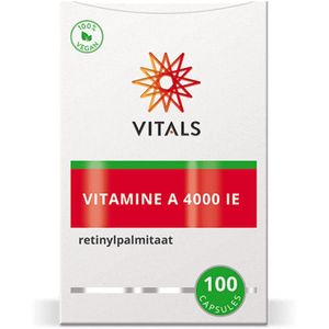 Vitals Vitamine A 4000IE 100 capsules