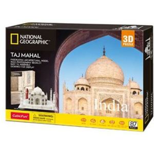 National Geographic 3D Puzzel Taj Mahal (87 Stukjes)