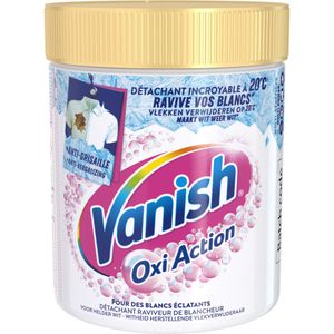6x Vanish Oxi Action Wasbooster Poeder Witte Was 470 gr