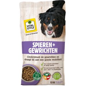 VITALstyle Hondenvoer Spieren & Gewrichten 12 kg