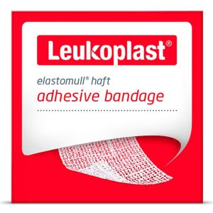 6x Leukoplast Elastomull® haft Fixatiewindsel 4 m x 10 cm