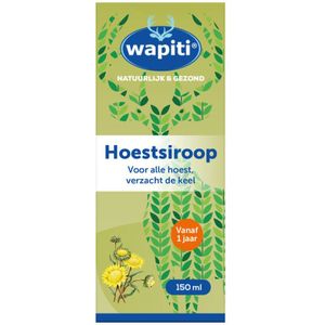 2x Wapiti Hoestsiroop 150 ml