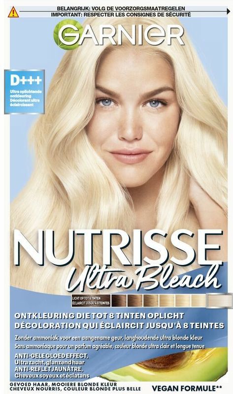 Garnier Nutrisse Haarverf - Ultra Blond D+++ - 3 stuks Voordeelverpakking