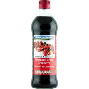 6x Terschellinger Cranberrysiroop Eko 500 ml
