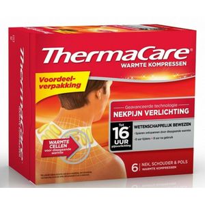 2x Thermacare Promopack Nek Schouder Pols 6 stuks
