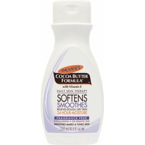 3x Palmers Cocoa Butter Formula Body Lotion Fragrance Free 250 ml