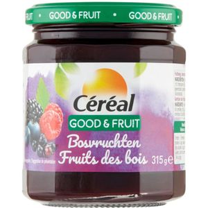 Céréal jam Good & Fruit Bosvruchten 315 gr