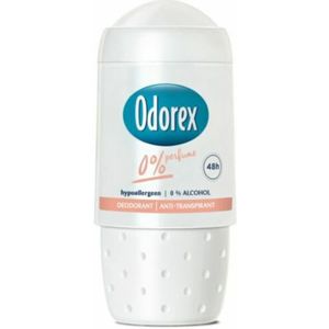 3x Odorex Deodorant Roller 0% 50 ml