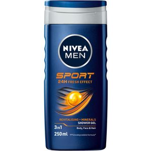 1+1 gratis: Nivea Men Sport Douchegel 250 ml