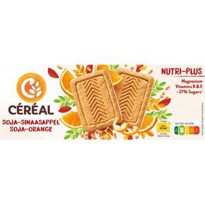 12x Céréal Koekjes Soja-Sinaasappel 280 gr