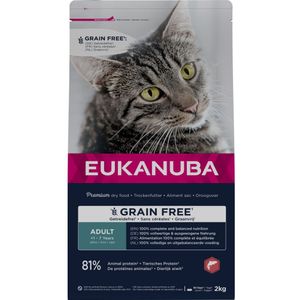 Eukanuba Kat Adult Graanvrij Zalm 2 kg