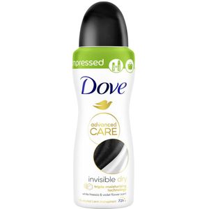 2+2 gratis: Dove Deodorant Spray Invisible Dry 100 ml