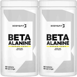 2x Body & Fit Beta Alanine Super Tabs 180 tabletten