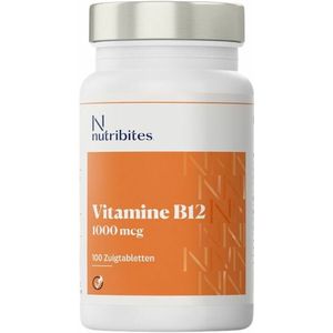 12x Nutribites Vitamine B12 100 zuigtabletten