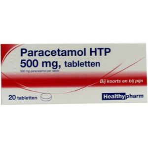 Healthypharm Paracetamol 500mg 20 tabletten