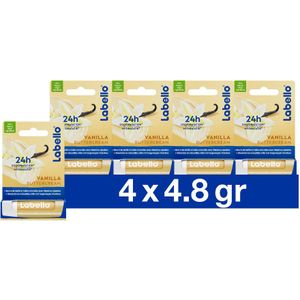 4x Labello Lippenbalsem Vanilla Buttercream 4.8 gr