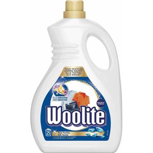 8x Woolite Wasmiddel Alle Textiel met Keratine 25 wasbeurten 1,5 liter