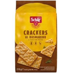 3x Schar Crackers Rozemarijn 210 gr