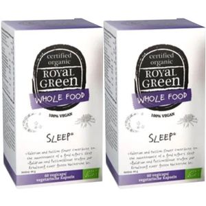 2x Royal Green Sleep Biologisch 60 vegacapsules