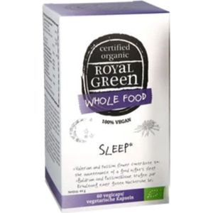 2x Royal Green Sleep Biologisch 60 vegacapsules