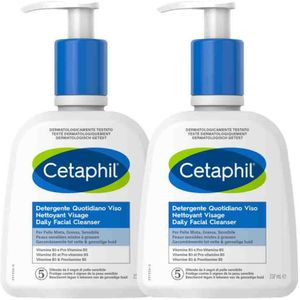 2x Cetaphil Daily Facial Cleanser 237 ml