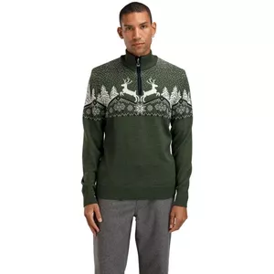 DUHGBNE Kerst bedrukte blazer voor mannen heren luxe casual bloemenpatroon pak lange mouw slim fit stijlvolle bloemen smoking jassen chique jassen geschikt voor alle seizoenen Man's Favoriet, D, L