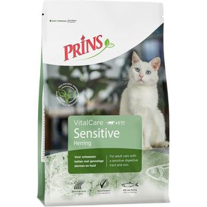 4 kg - Prins -  Vitalcare - Sensitive Hypoallergic Kattenbrokjes 1.5kg